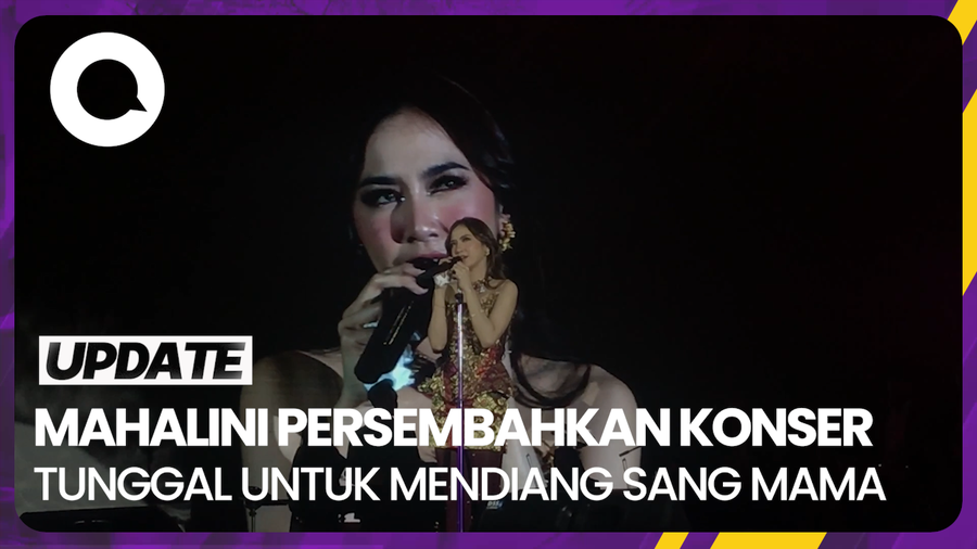 Persembahan Tribute Mahalini untuk Mendiang Ibunda di Konser Tunggal