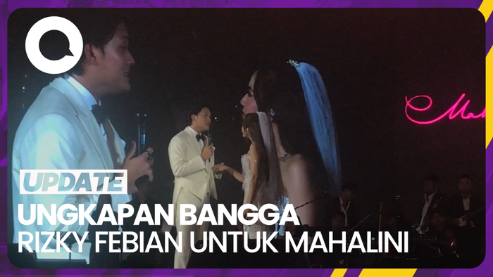 Pesan Manis Rizky Febian untuk Mahalini yang Bikin Mylinz Baper