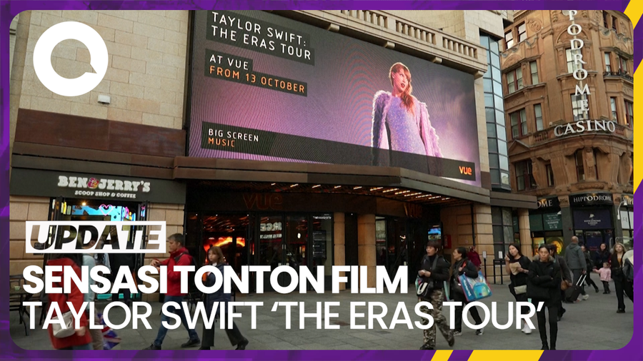 Sensasi Tonton Film Taylor Swift The Eras Tour, Serasa di Tempat Konser