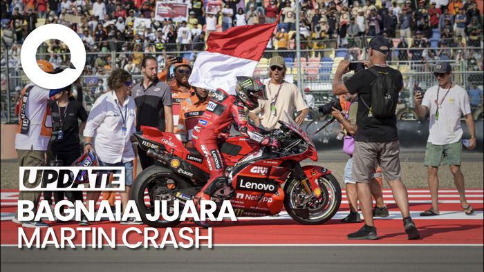 Start Ke-13, Bagnaia Juara MotoGP Mandalika 2023