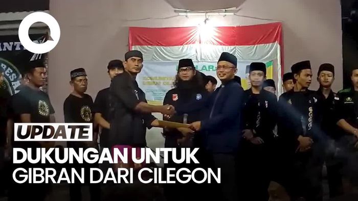 Komunitas Pecinta Debus Cilegon Dukung Gibran Cawapres 2024