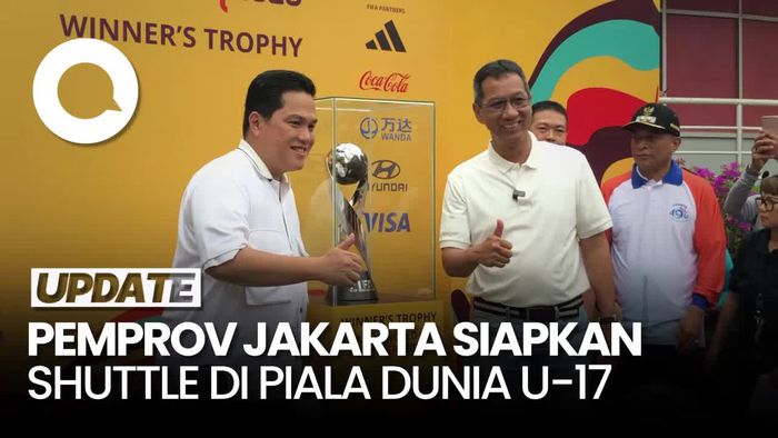 Pemprov DKI Jakarta Siapkan Shuttle Menuju JIS saat Piala Dunia U-17