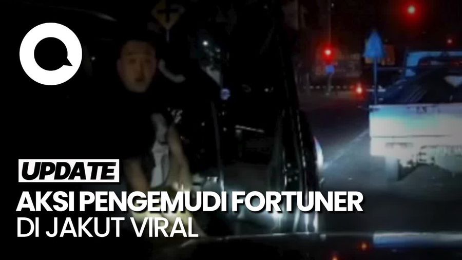Viral Sopir Fortuner Berpelat Dinas Ancam Pengendara Lain Pakai Besi