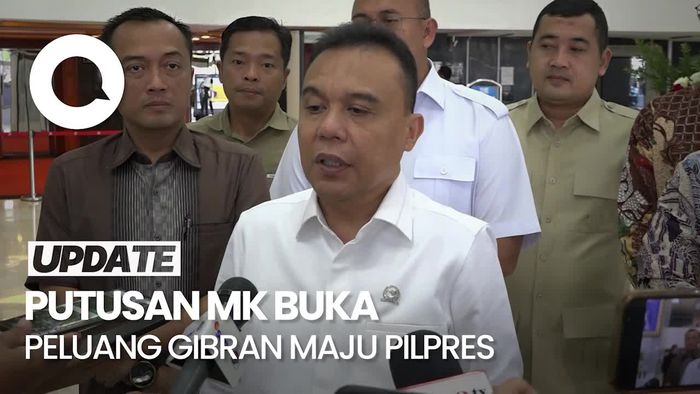 Gerindra Bicara soal Peluang Gibran Jadi Cawapres Prabowo