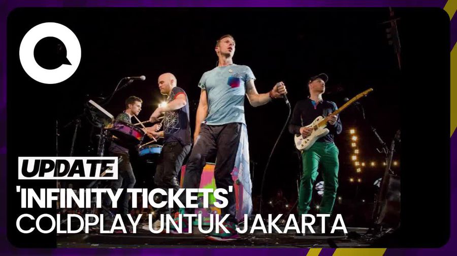 Coldplay Jual Infinity Tickets Untuk Konser Jakarta, Harganya Rp 315 Ribu