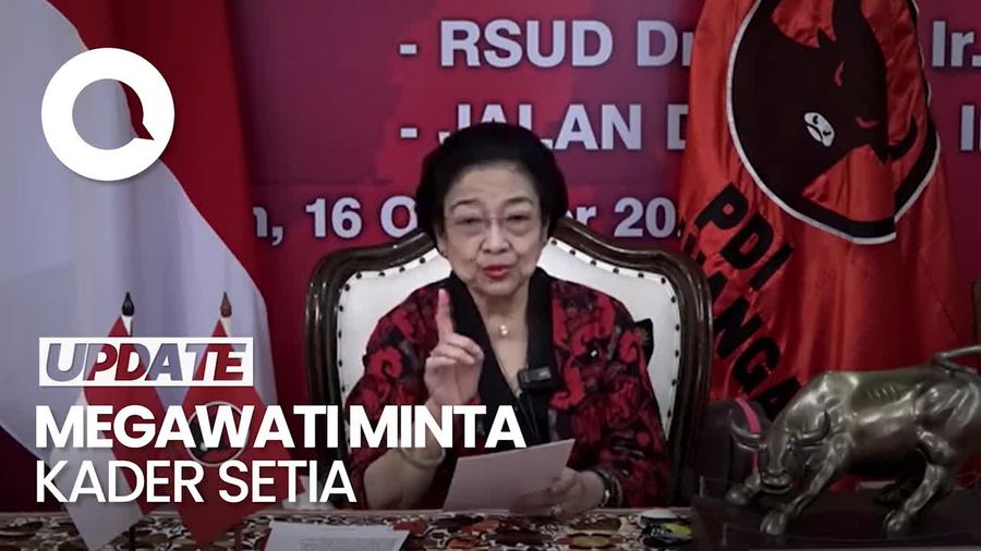 Pesan Megawati ke Kader: Kalau Sudah PDIP Jangan Lirik-lirik Pindah Partai