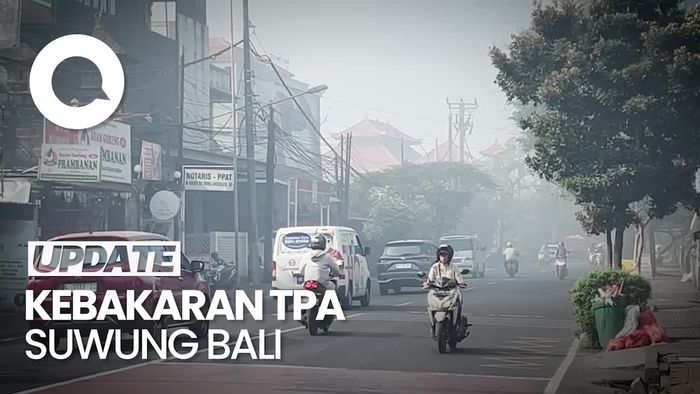 Aktivitas Sekolah di Bali Terganggu Imbas Kebakaran TPA Suwung