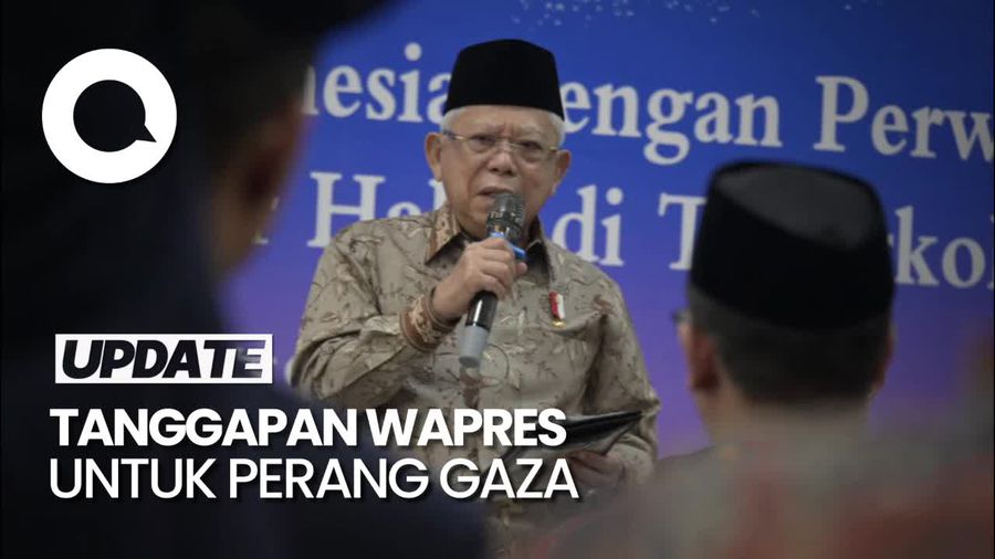 Wapres Maruf Mengutuk Serangan Israel ke Palestina