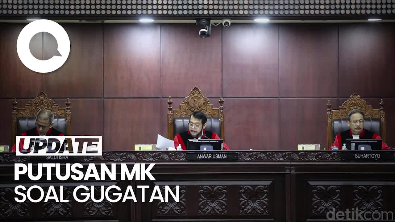 MK Tegaskan Putusan Syarat Usia Capres-Cawapres Berlaku Di Pilpres 2024