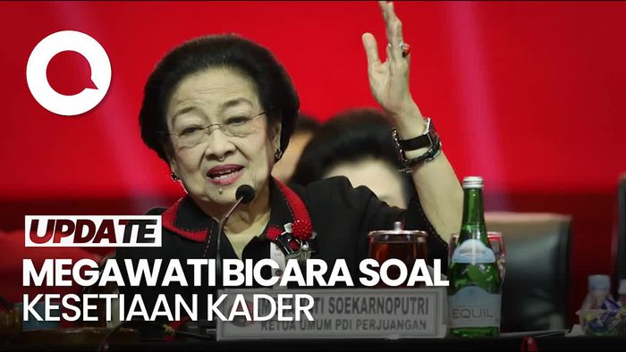 Momen Megawati Sapa DPC PDIP Solo, Singgung soal Kesetiaan