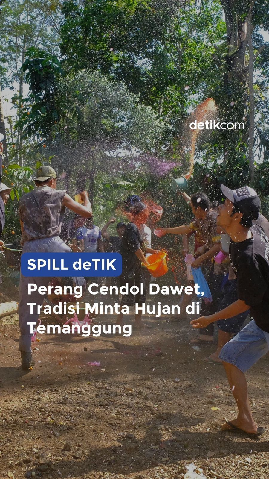 Perang Cendol Dawet, Tradisi Minta Hujan di Temanggung