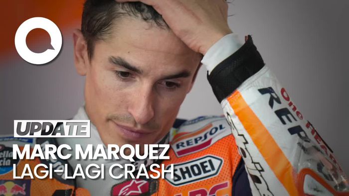Kata Marc Marquez Setelah Lagi-lagi Gagal Finis di Mandalika