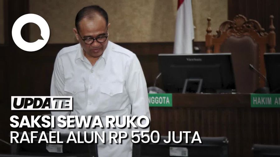 Sidang TPPU Rafael Alun, Saksi Cerita Sewa Ruko di Meruya Utara