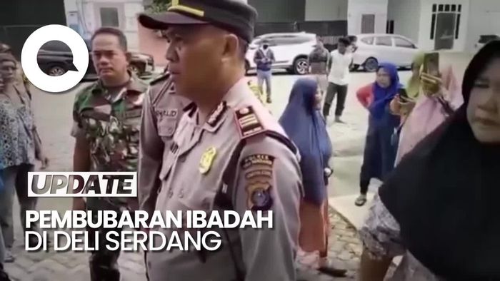 Ribut-ribut Pembubaran Ibadah Jemaat Gereja dalam Ruko di Deli Serdang