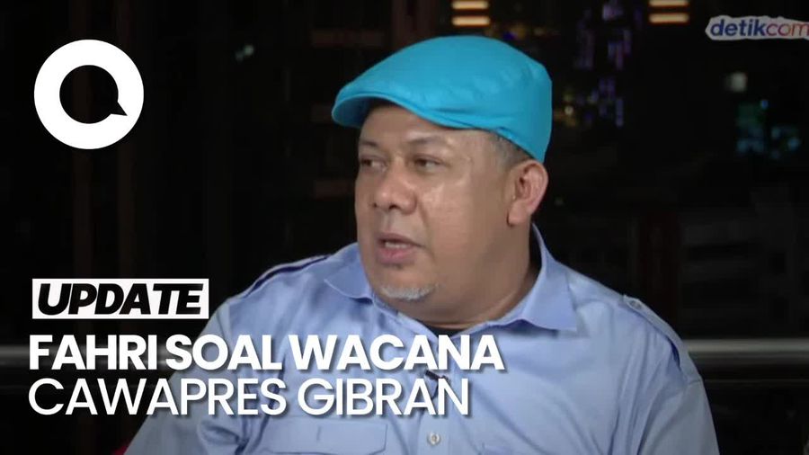 Fahri Hamzah soal Gibran: Jadi Wali Kota Lebih Sulit daripada Wakil Presiden