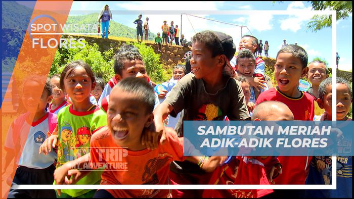 Berbagi Keseruan Bersama Adik-adik desa Cancar, Flores