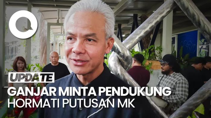 Ganjar Respons soal Putusan MK, Bicara Peluang Gibran Jadi Cawapresnya