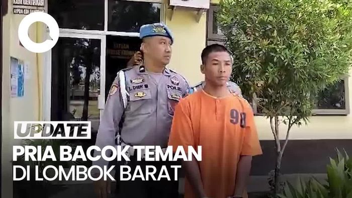 Pria di Lombok Tebas Tangan Temannya hingga Putus karena Sakit Hati