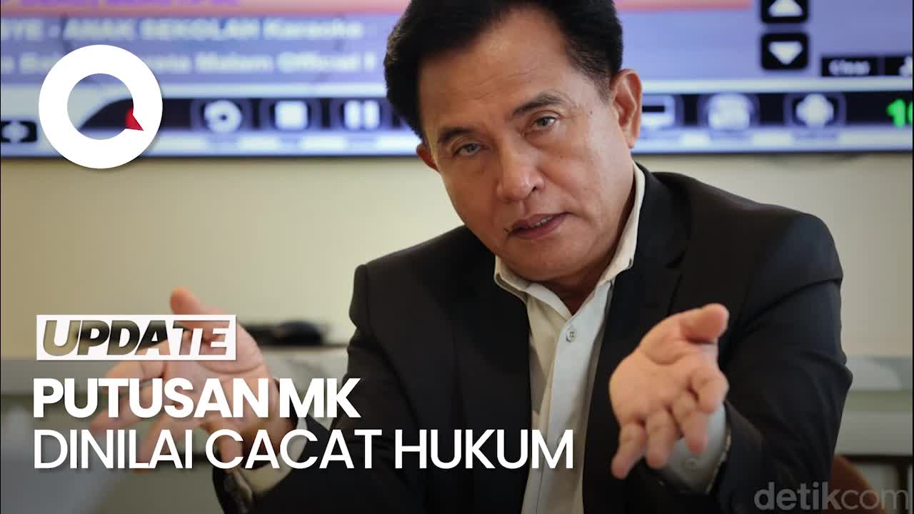 Yusril Nilai Putusan MK Soal Usia Capres-Cawapres Cacat Hukum