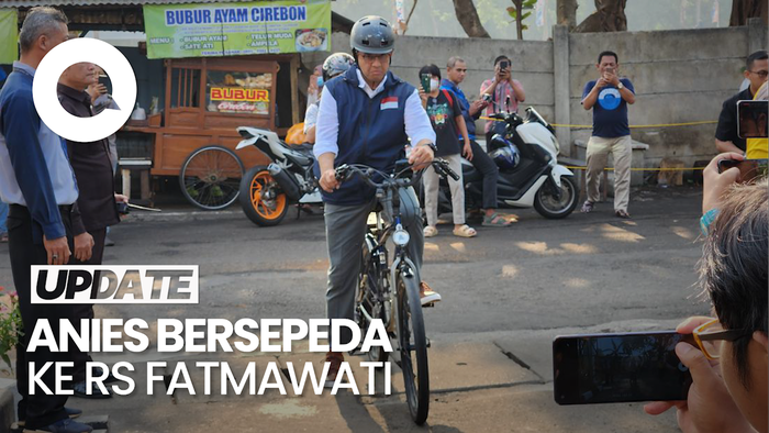 Anies Cek Kesehatan di RS Fatmawati Jelang Pendaftaran Capres