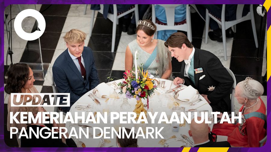 Kemeriahan Perayaan Ultah Ke-18 Pangeran Denmark Christian