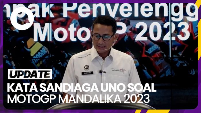 Sandiaga Uno Evaluasi MotoGP Mandalika 2023, Harus Perbanyak Musala
