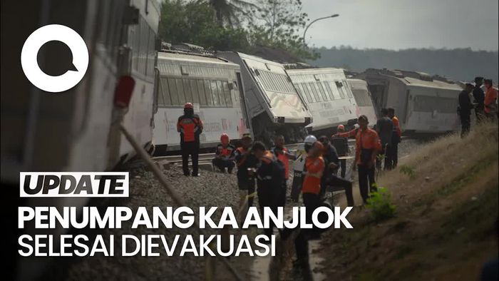 Evakuasi Usai, Penumpang KA Argo Wilis-KA Argo Semeru Lanjutkan Perjalanan