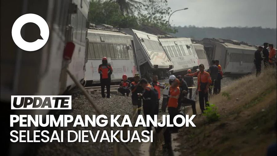 Evakuasi Usai, Penumpang KA Argo Wilis-KA Argo Semeru Lanjutkan Perjalanan
