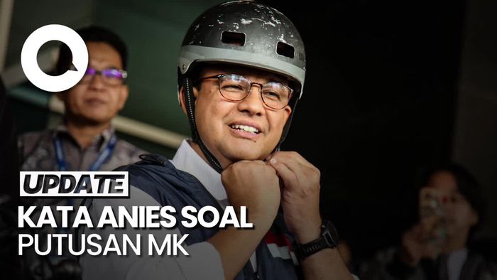 Respons Anies soal Putusan MK Terkait Usia Capres-Cawapres