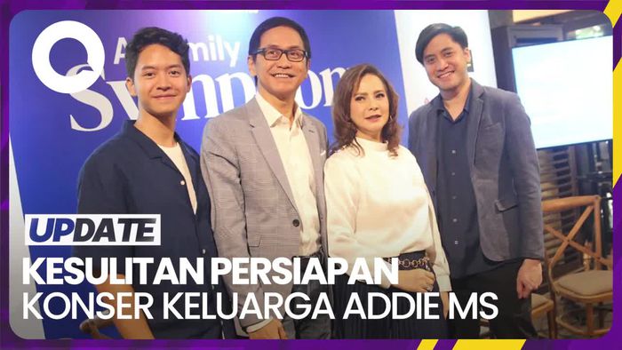 Addie MS Ungkap Hal Tersulit Menyiapkan Konser Keluarga