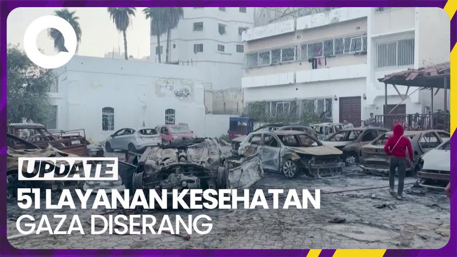 Laporan WHO: 51 Layanan Kesehatan Gaza Telah Diserang
