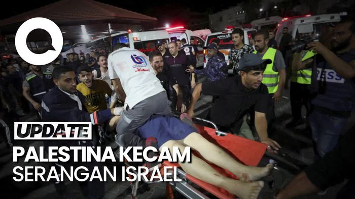 Israel Bom RS di Gaza, Presiden Palestina: Ini Pembantaian