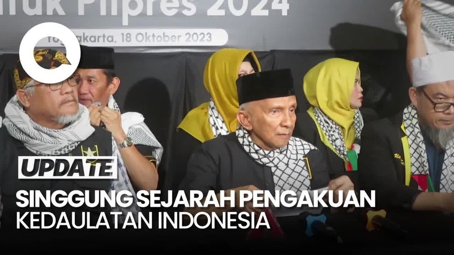 Amien Rais Desak Jokowi Lebih Konkret Beri Bantuan ke Palestina