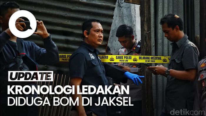 Kronologi Ledakan Diduga Bom di Jaksel Tewaskan 1 Kuli Bangunan