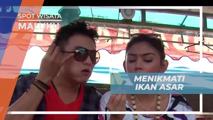Menikmati Sensasi Gurih Ikan Asar Dibalut Sambal Khas, Ambon