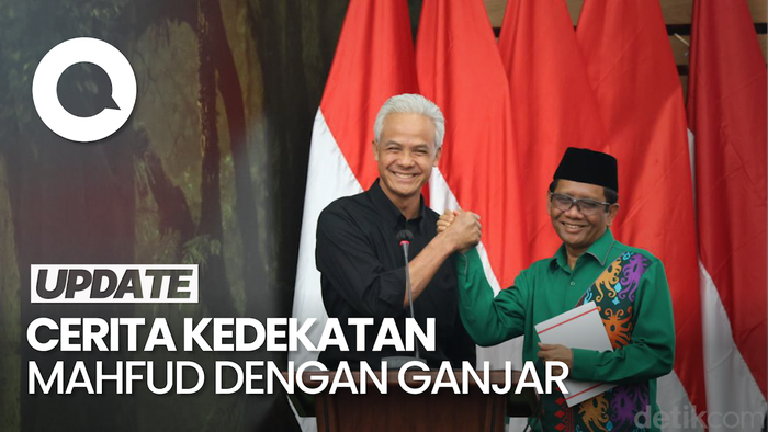 Mahfud Tahu Betul Sosok Ganjar: Merakyat dan Berani