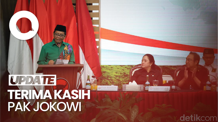 Mahfud Ucapkan Terima Kasih ke Jokowi Seusai Dipilih Jadi Cawapres Ganjar