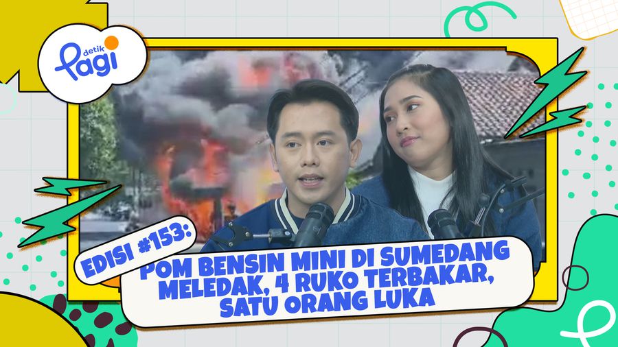 Pom Bensin Mini di Sumedang Meledak, 4 Ruko Terbakar-Satu Orang Luka