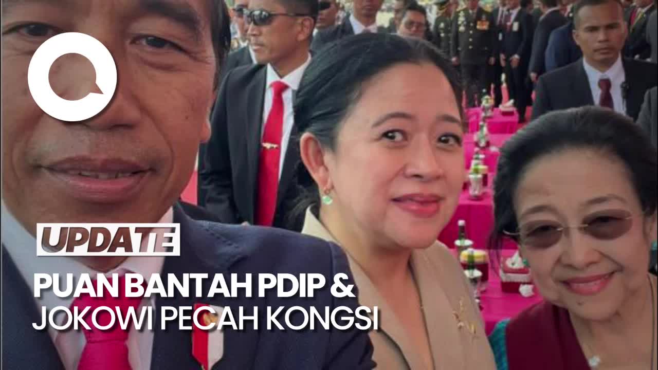 Puan Bantah Isu PDIP-Jokowi Pecah Kongsi: Semua Baik-baik Saja