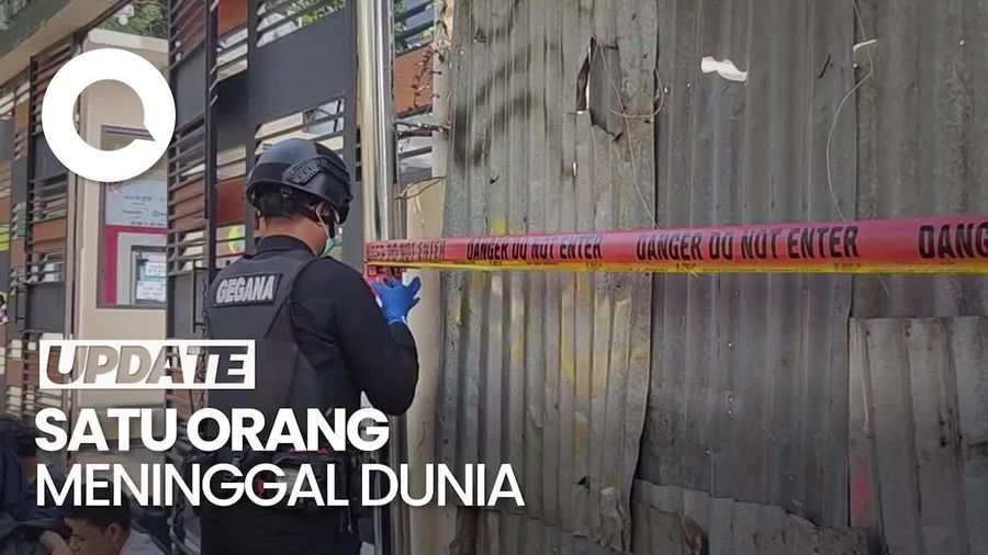 Penampakan Lokasi Diduga Bom Meledak di Jaksel saat Pekerja Gali Tanah