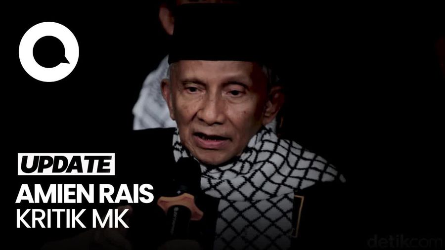 Amien Rais: MK Telah Menjadi Mahkamah Khianat!