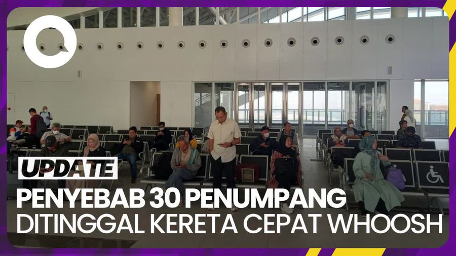 Penjelasan dan Permintaan Maaf KCIC soal 30 Penumpang Ditinggal Whoosh