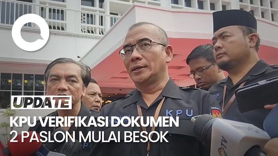 KPU Akan Verifikasi Dokumen Persyaratan AMIN dan Ganjar-Mahfud Besok