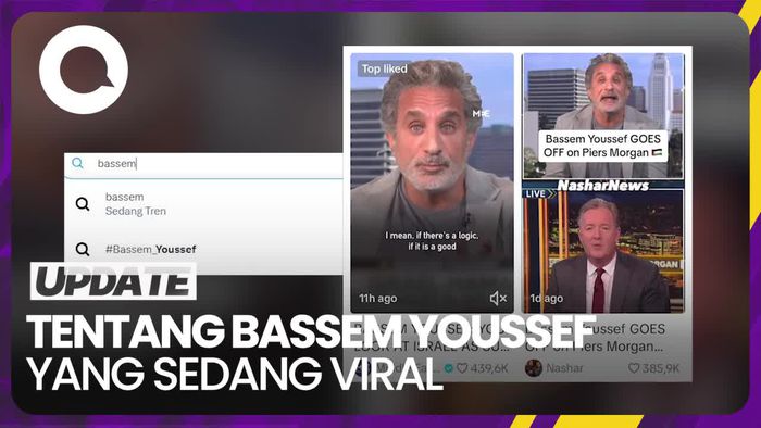 Sosok Bassem Youssef yang Wawancaranya soal Hamas Vs Israel Viral