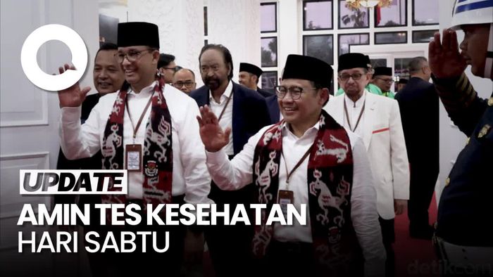 Berkas Lengkap, Anies-Cak Imin Tes Kesehatan 21 Oktober