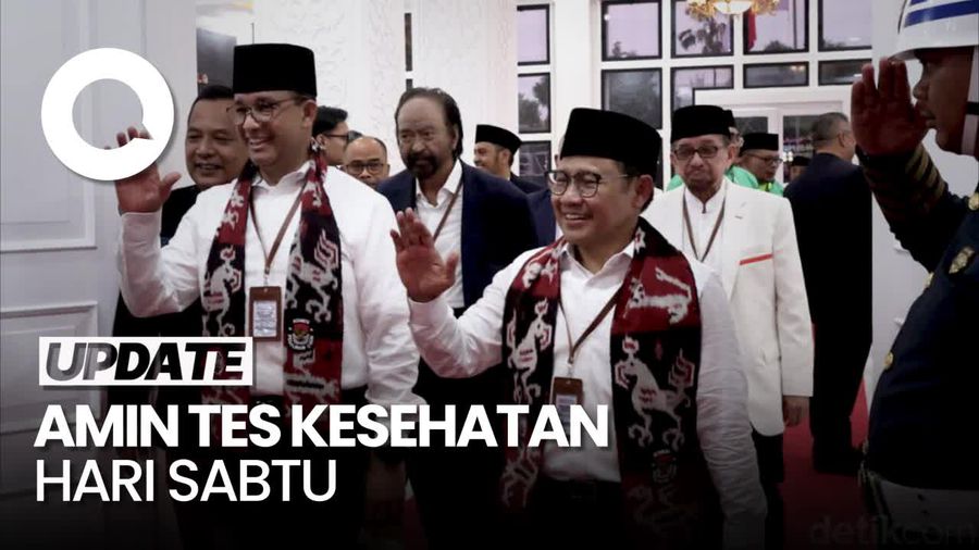 Berkas Lengkap, Anies-Cak Imin Tes Kesehatan 21 Oktober