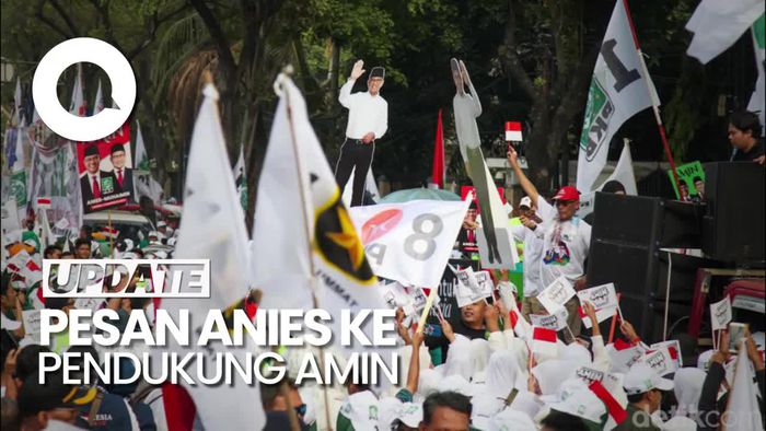 Anies ke Relawan: Jika Bertemu Pendukung Paslon Lain, Sapa dengan Senyum