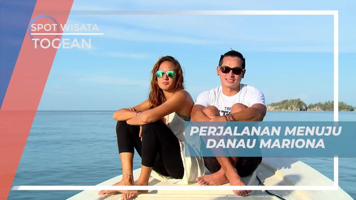 Berperahu Menuju Danau Mariona yang Terkenal Dengan Keindahannya, Kepulauan Togean