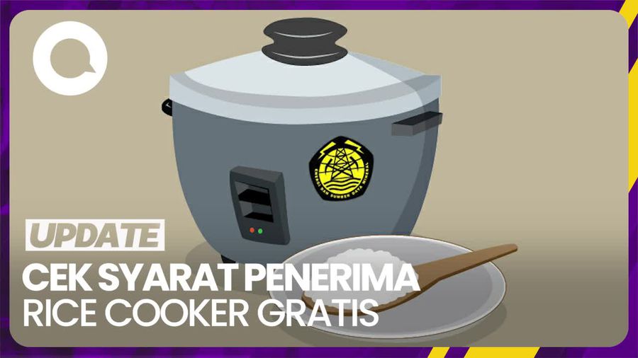 Cek Syarat Penerima Rice Cooker Gratis dari Pemerintah