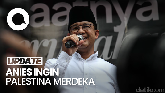 Anies Ajak Pendukung AMIN Doakan Palestina Merdeka